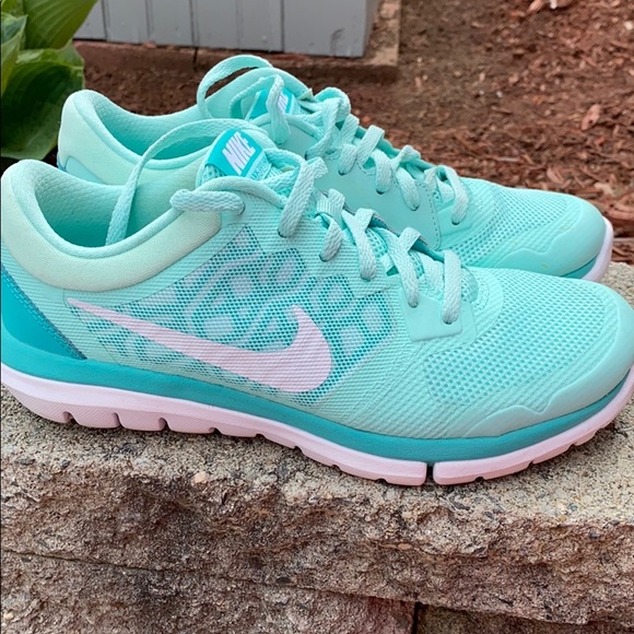 Nike Shoes | Nike Teal Sneakers | Poshmark